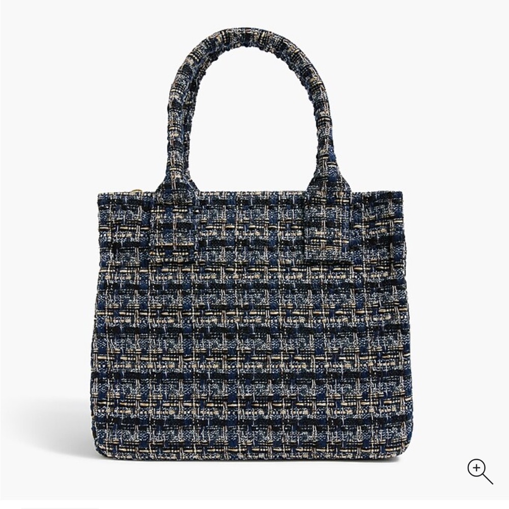 J.Crew Tweed Tote Bag